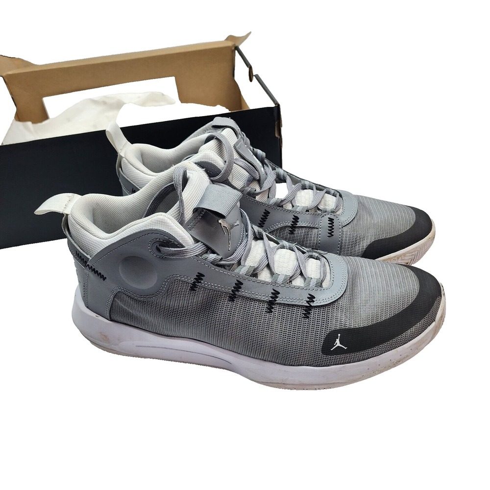 Jordan Jumpman Zoom Flight 2020 Shoes Grey/White Sz‎ 14 Men Sneakers BQ3449-002